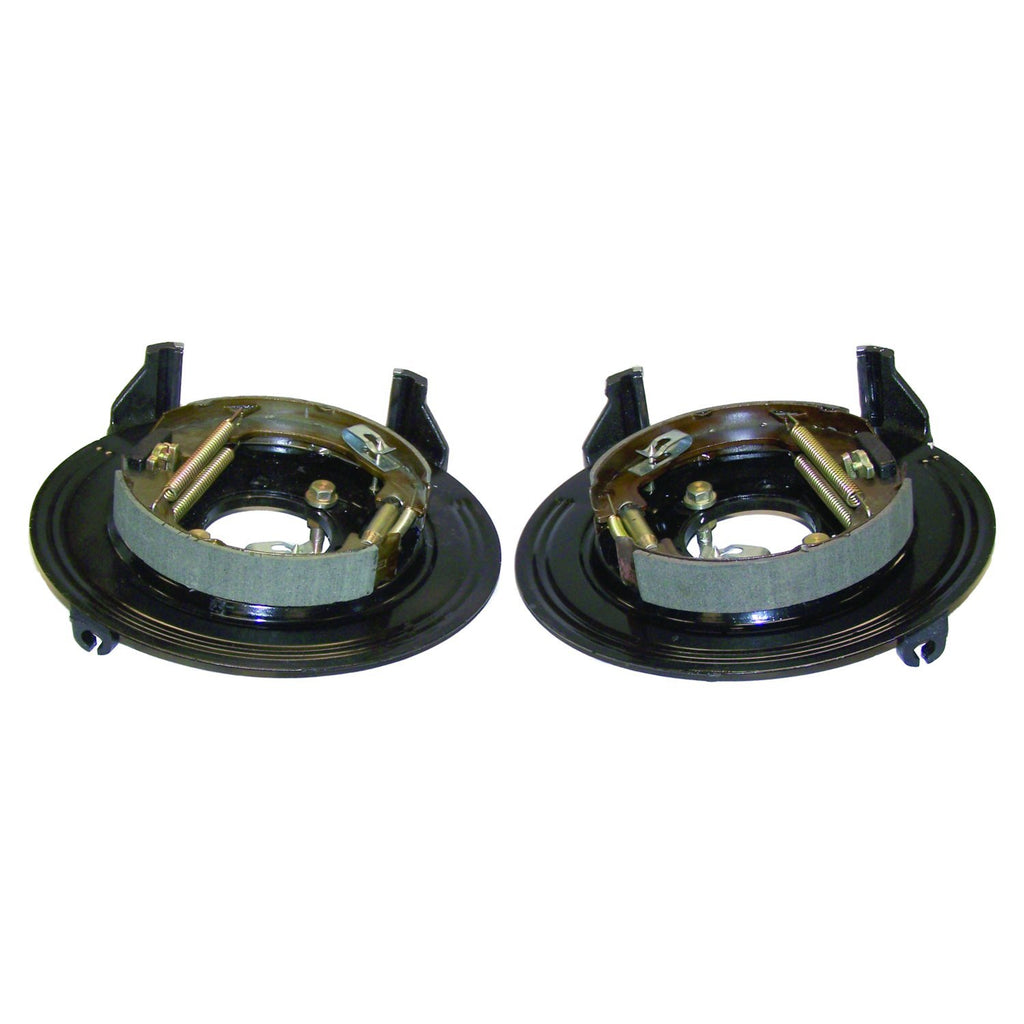 Crown Automotive - Semi-Metallic Black Backing Plate Set