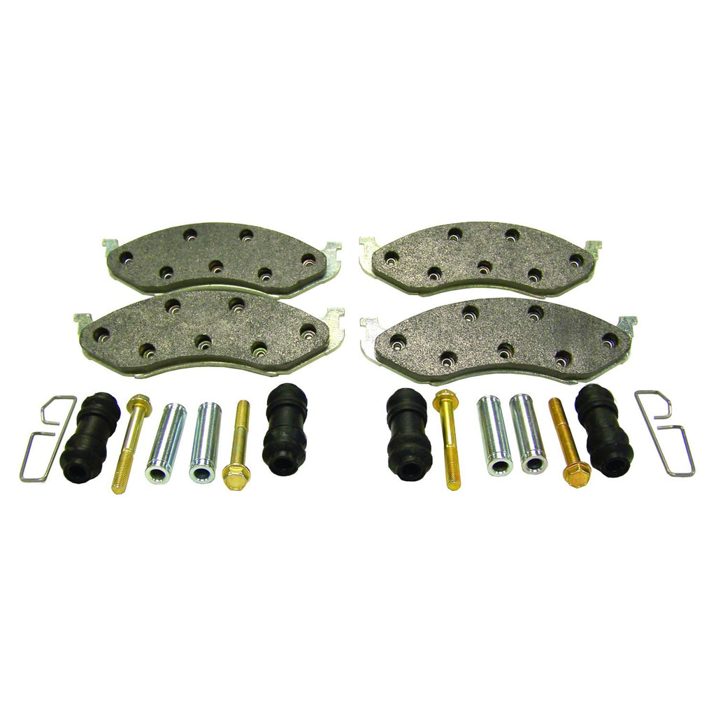 Crown Automotive - Metal Unpainted Brake Pad Service Kit