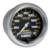 3-3/8 in. SPEEDOMETER 0-160 MPH CARBON FIBER