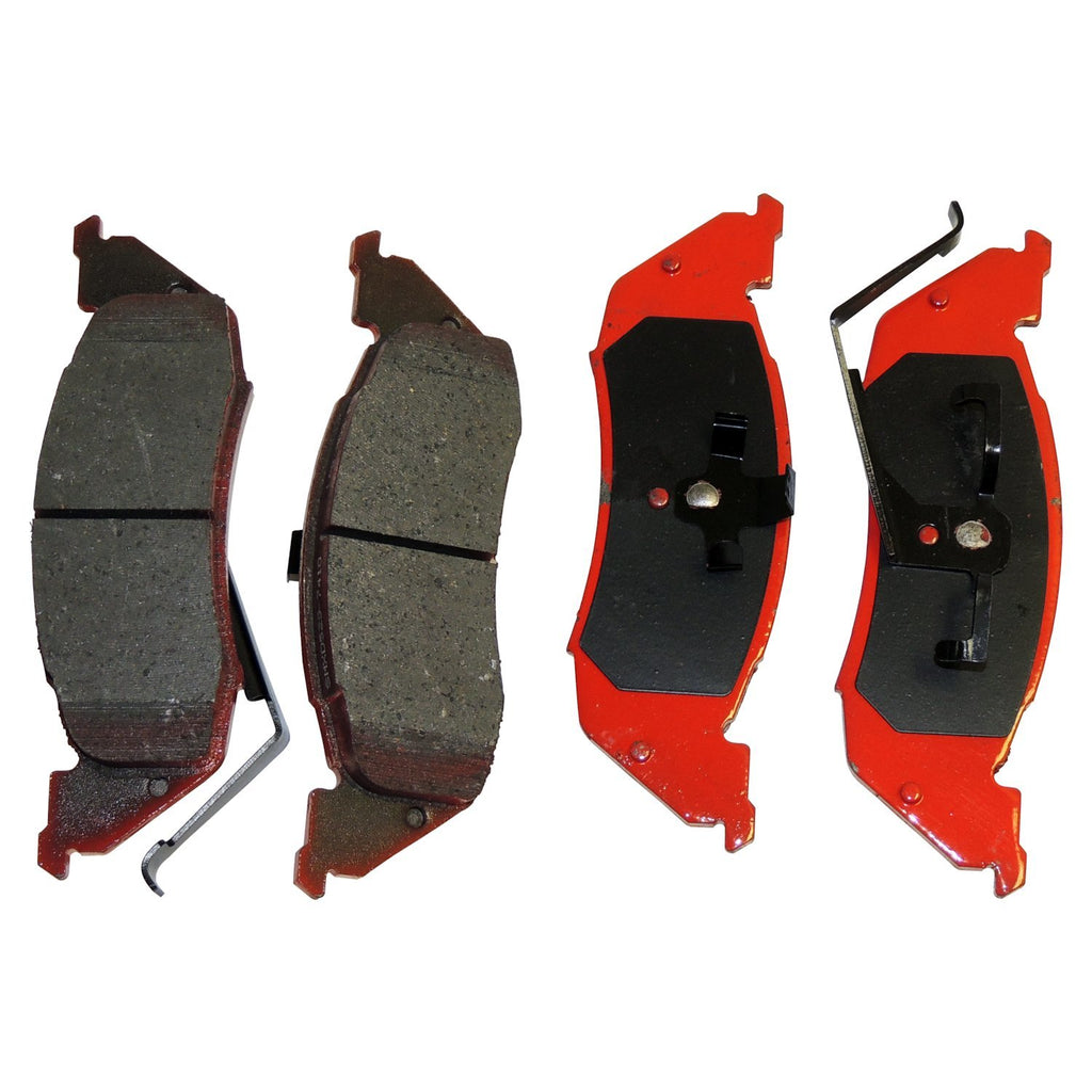 Crown Automotive - Semi-Metallic Black Brake Pad Set