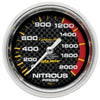 2-5/8 in. NITROUS PRESSURE 0-2000 PSI CARBON FIBER