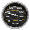 5 in. SPEEDOMETER 0-160 MPH CARBON FIBER