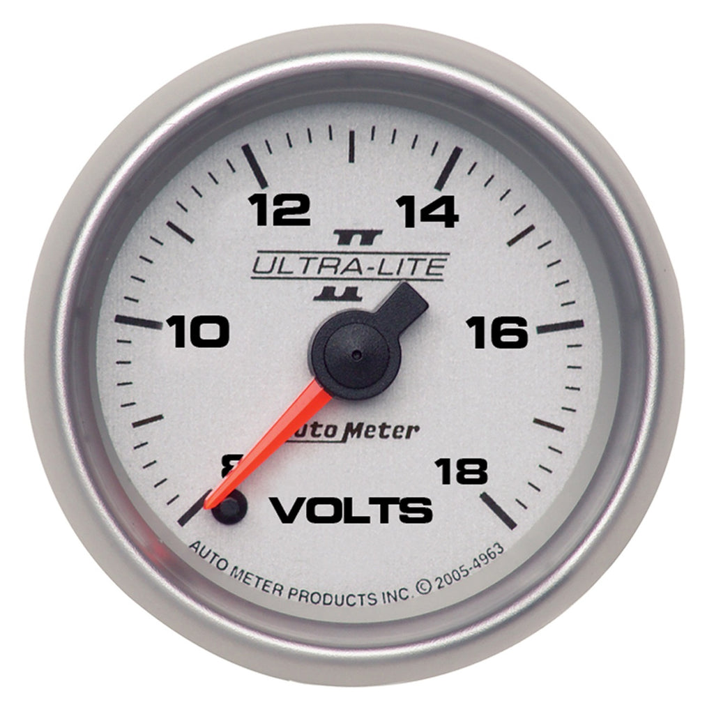 2-1/16 in. VOLTMETER 8-18V ULTRA-LITE II