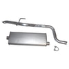 Crown Automotive - Steel Unpainted Muffler & Tailpipe