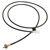 Crown Automotive - Metal Black Speedometer Cable