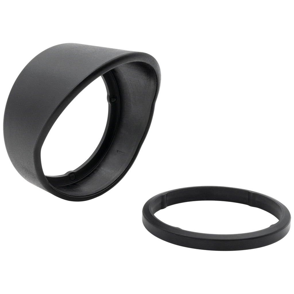 GAUGE VISOR 2 1/16 in.  BLACK