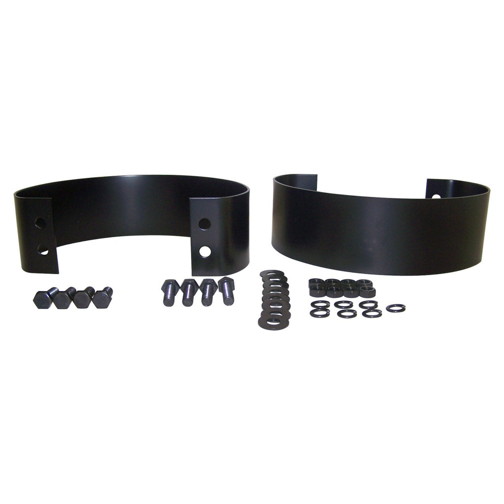 Crown Automotive - Metal Black Bumperette Kit