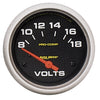 2-5/8 in. VOLTMETER 8-18V PRO-COMP