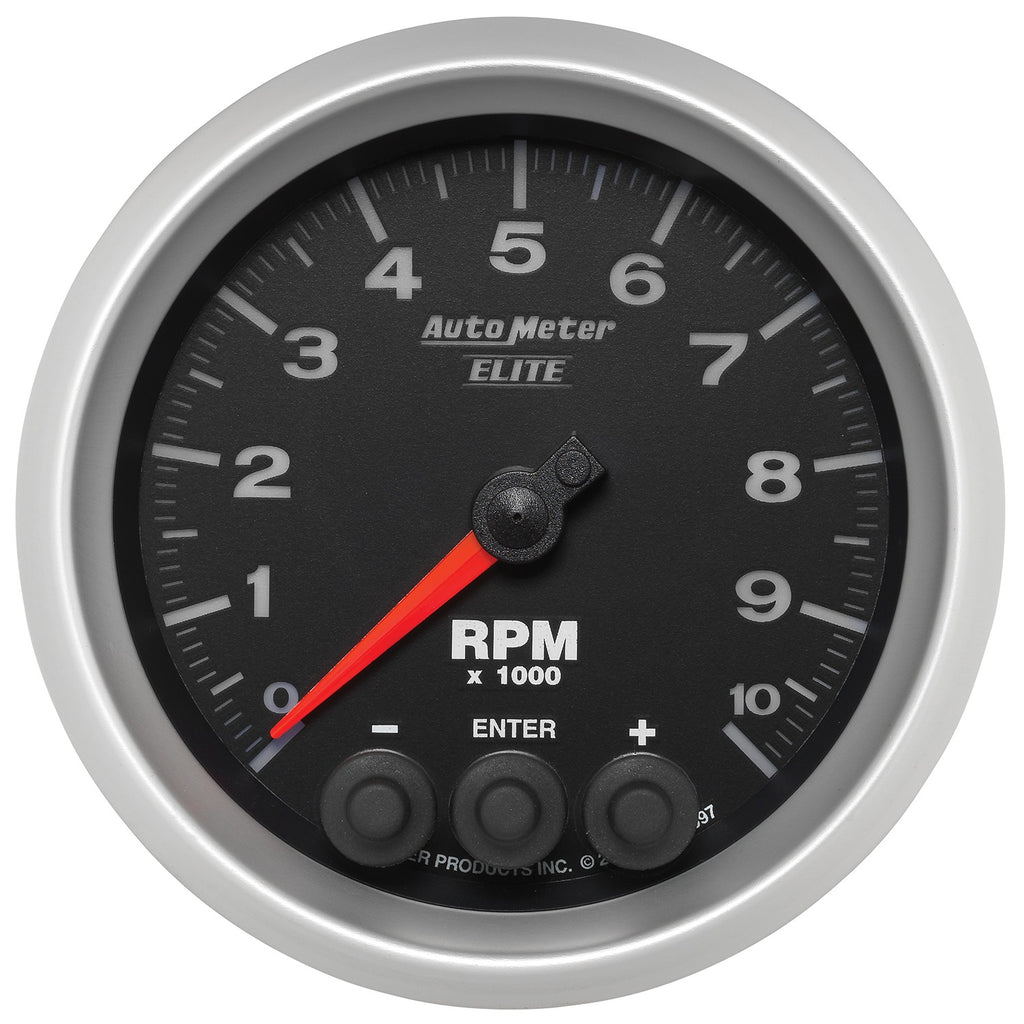 3-3/8 in. IN-DASH TACHOMETER 0-10000 RPM ELITE