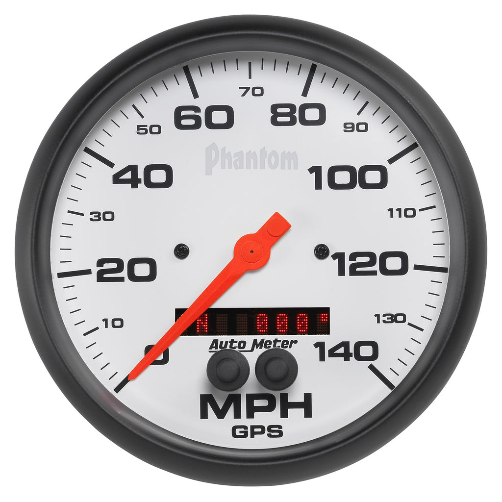 5 in. GPS SPEEDOMETER 0-140 MPH PHANTOM