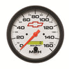 5 in. SPEEDOMETER 0-160 MPH GM WHITE