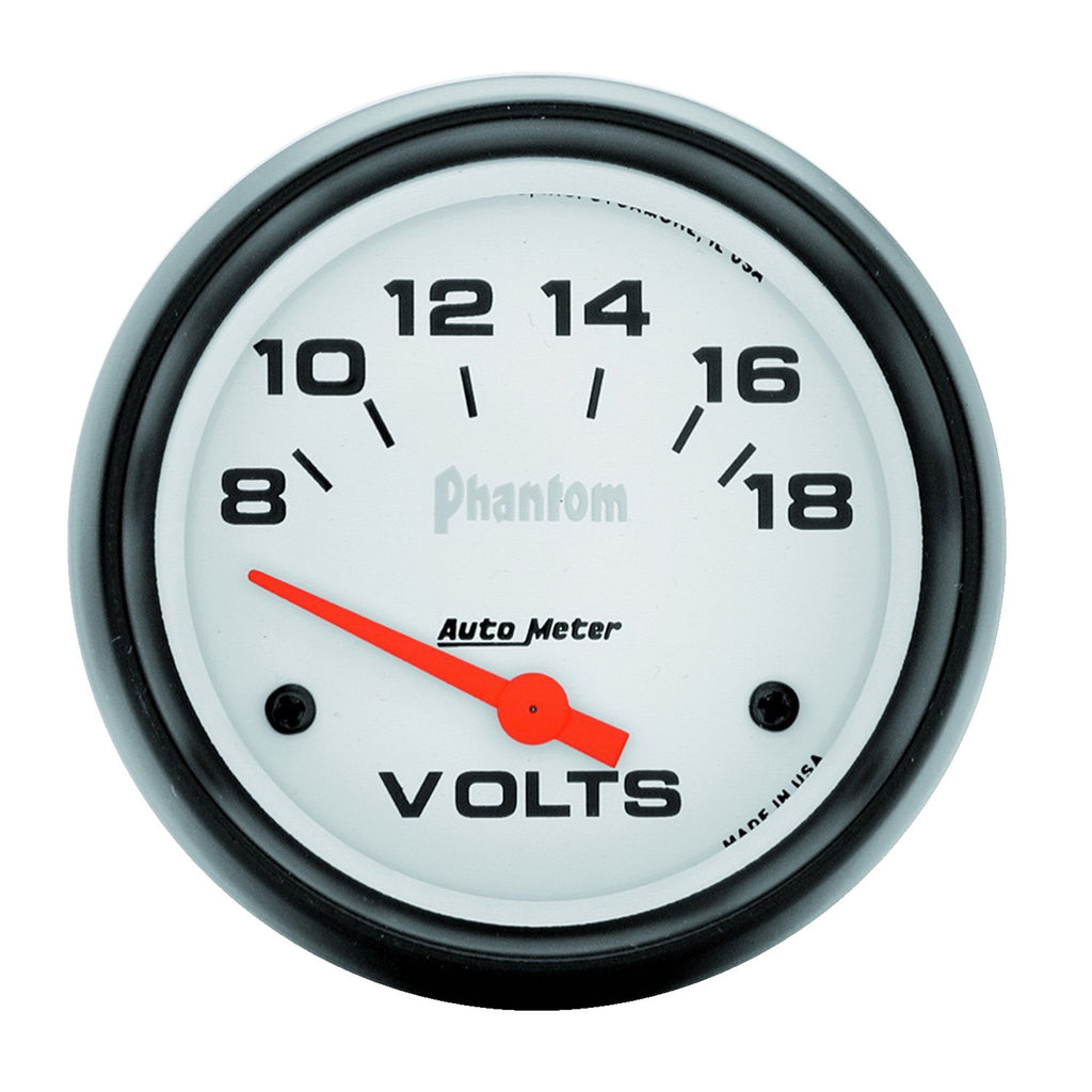 2-5/8 in. VOLTMETER 8-18V PHANTOM