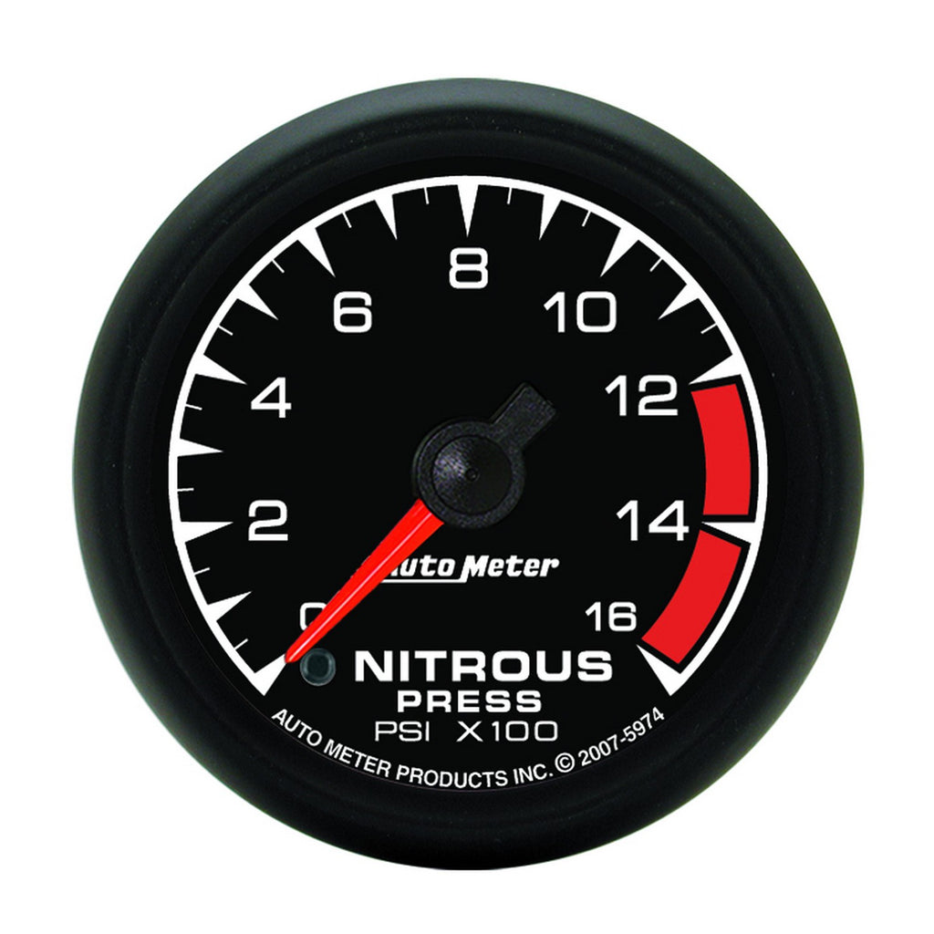 2-1/16 in. NITROUS PRESSURE 0-1600 PSI ES