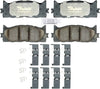 ATD1222C Advanced Technology Ceramic Disc Brake Pad Set