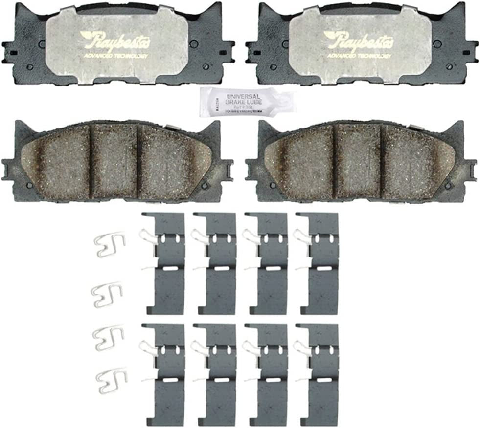 ATD1222C Advanced Technology Ceramic Disc Brake Pad Set