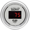 2-1/16 in. FUEL LEVEL PROGRAMMABLE 0-280 O DIG. SILVER