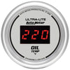 2-1/16 in. OIL TEMPERATURE 0-340 Fahrenheit ULTRA-LITE DIGITAL