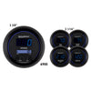 5 PC. GAUGE KIT 3-3/8 in. & 2-1/16 in.  COBALT DIGITAL