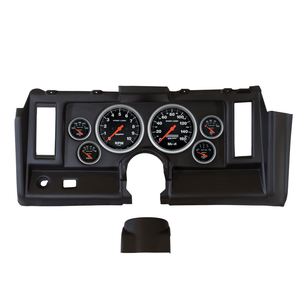 6 GAUGE DIRECT-FIT DASH KIT CAMARO 69 SPORT-COMP