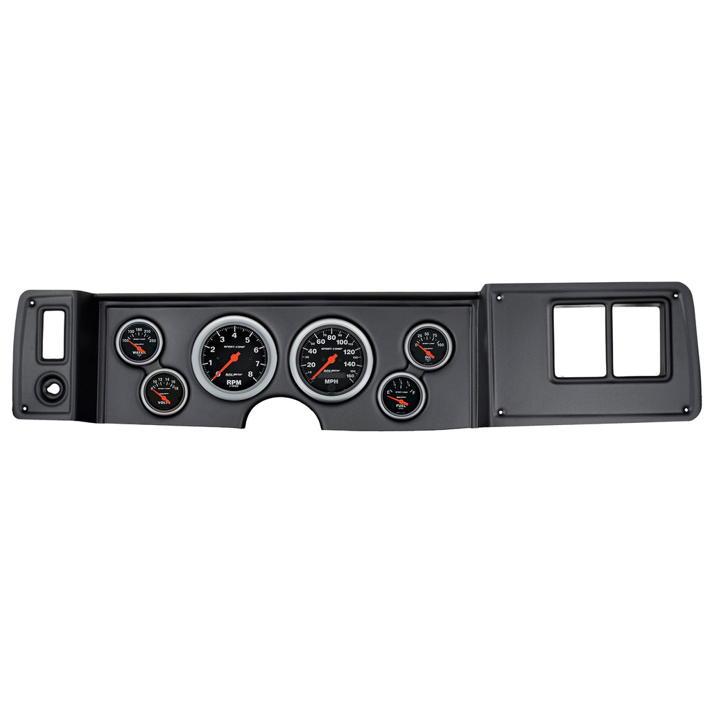 6 GAUGE DIRECT-FIT DASH KIT CAMARO 79-81 SPORT-COMP