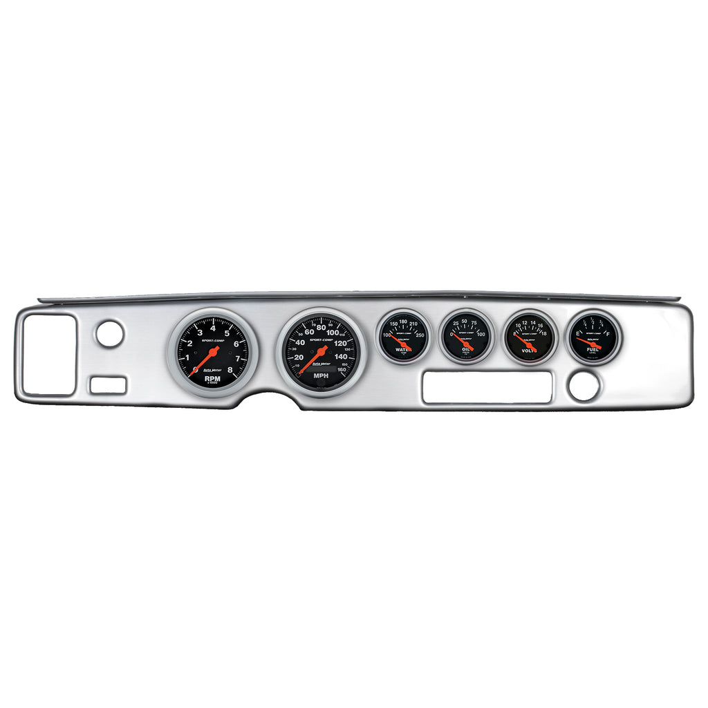 6 GAUGE DIRECT-FIT DASH KIT FIREBIRD 70-81 SPORT-COMP