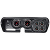 6 GAUGE DIRECT-FIT DASH KIT B-BODY / CHRGR / GTX / ROAD RUNNER / SAT 71-74 DESIGNER BLACK