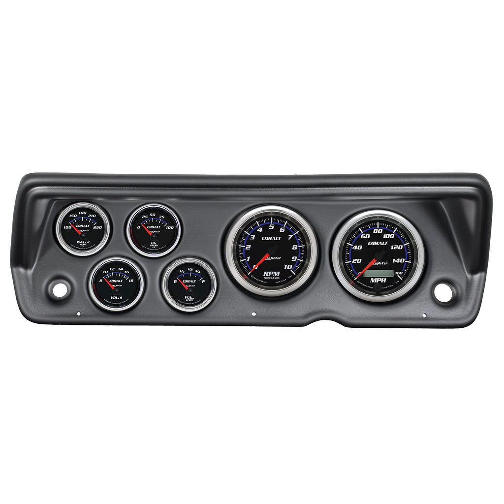 6 GAUGE DIRECT-FIT DASH KIT A-BODY / DUSTER / DEMON / DART 70-76 COBALT