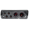 6 GAUGE DIRECT-FIT DASH KIT A-BODY / DUSTER / DEMON / DART 70-76 DESIGNER BLACK