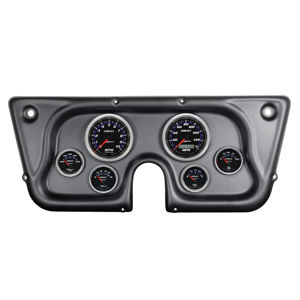 6 GAUGE DIRECT-FIT DASH KIT CHEVY TRUCK C / K / K5 / SUBURBN 67-72 COBALT