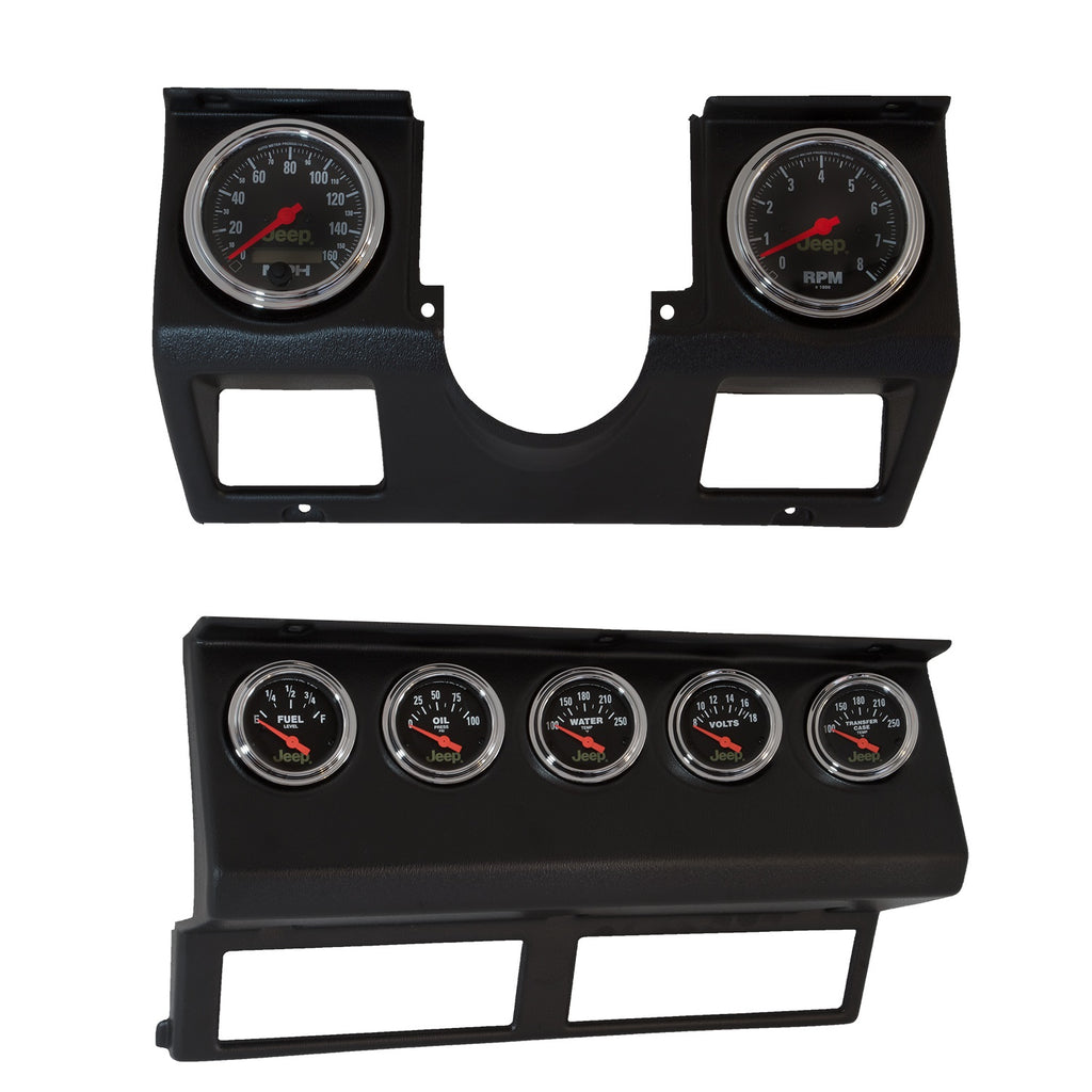 7 GAUGE DIRECT-FIT DASH KIT WRANGLER YJ 87-96 JEEP