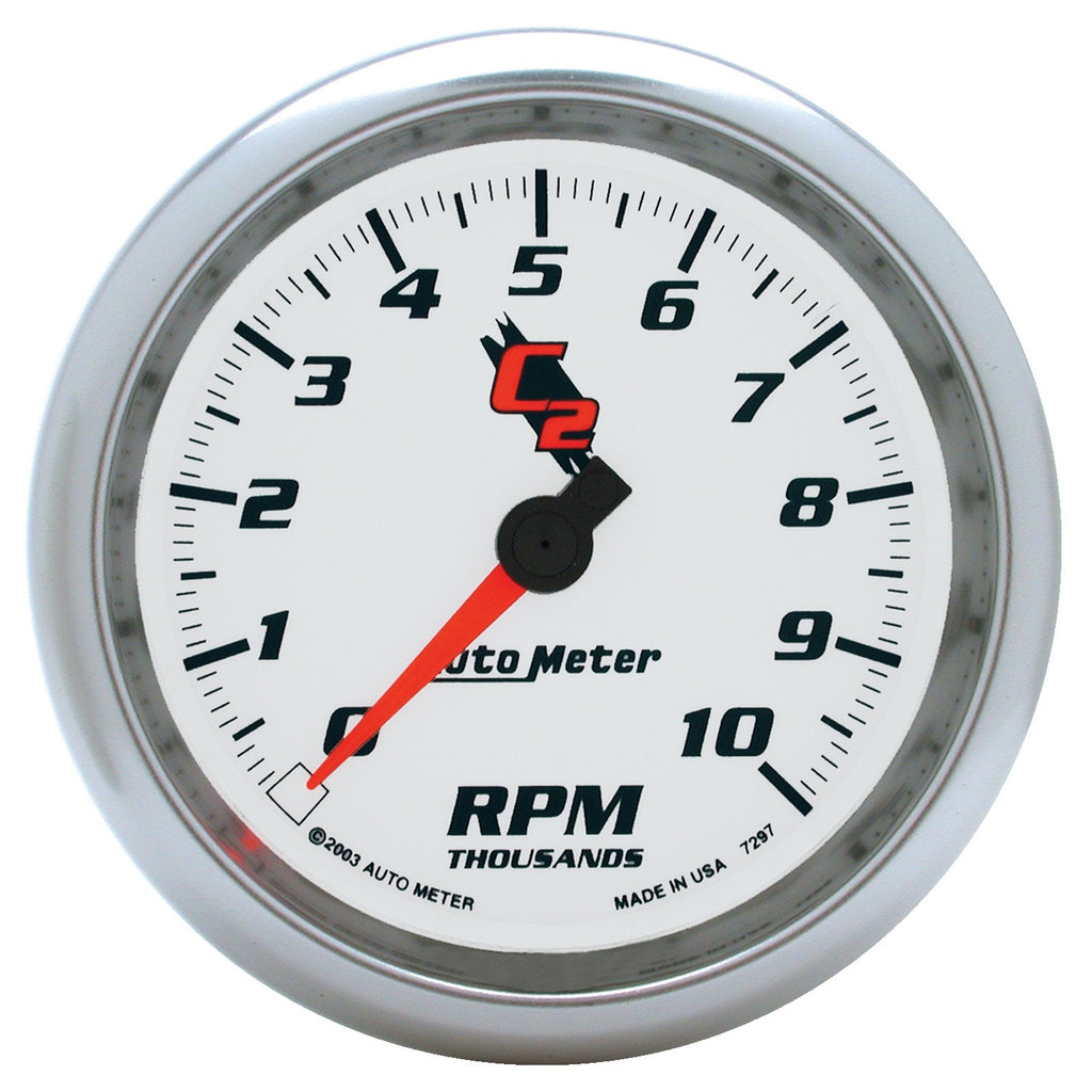 3-3/8 in. IN-DASH TACHOMETER 0-10000 RPM C2