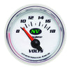 2-1/16 in. VOLTMETER 8-18V NV