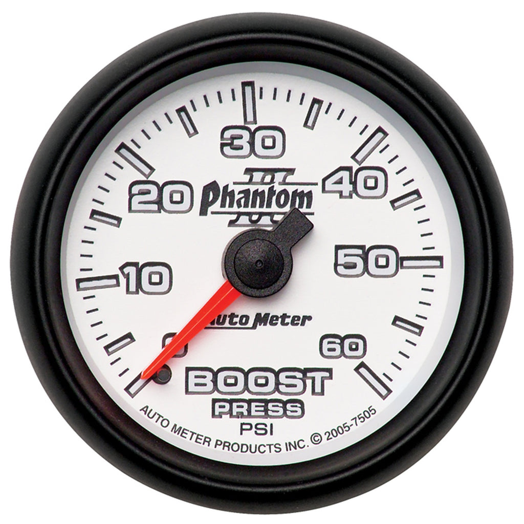 2-1/16 in. BOOST 0-60 PSI PHANTOM II