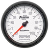 3-3/8 in. IN-DASH TACHOMETER 0-10000 RPM PHANTOM II