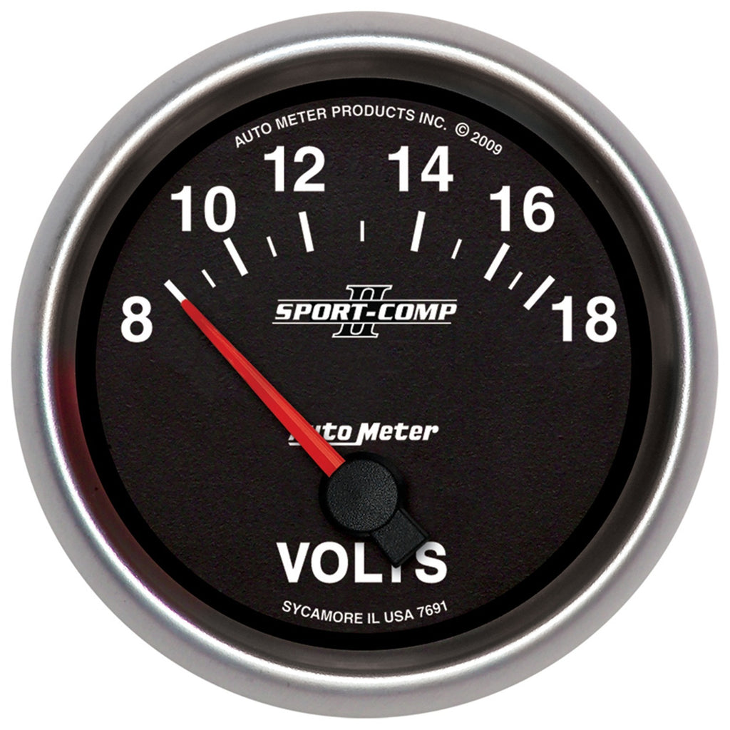 2-5/8 in. VOLTMETER 8-18V SPORT-COMP II