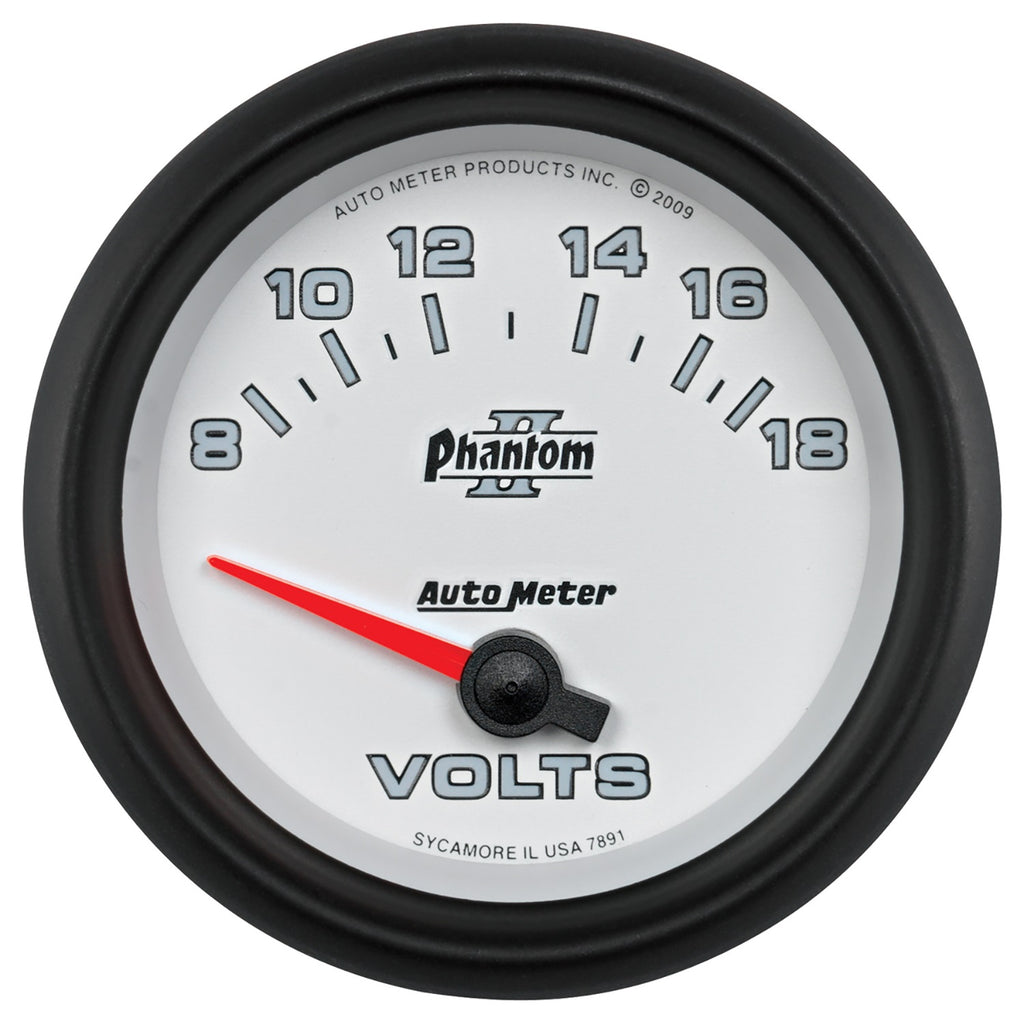 2-5/8 in. VOLTMETER 8-18V PHANTOM II