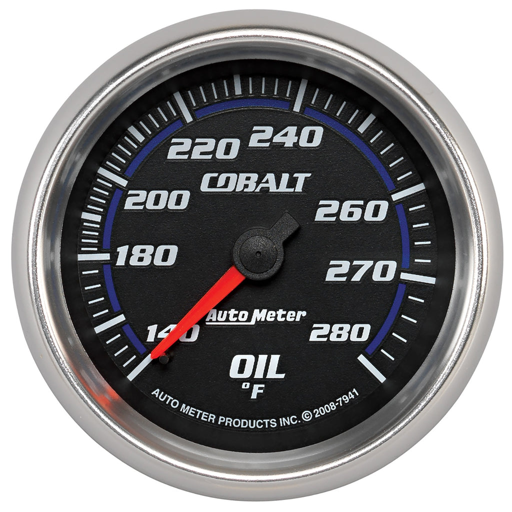 2-5/8 in. OIL TEMPERATURE 140-280 Fahrenheit COBALT