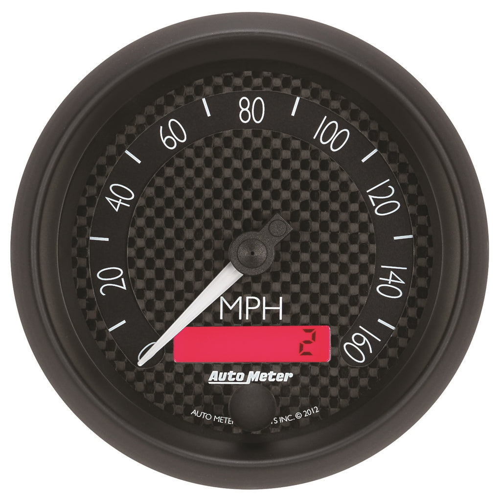 3-3/8 in. SPEEDOMETER 0-160 MPH GT