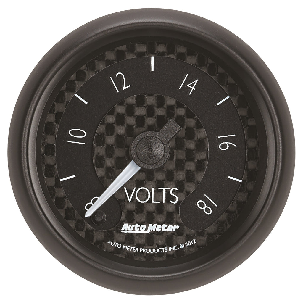 2-1/16 in. VOLTMETER 8-18V GT