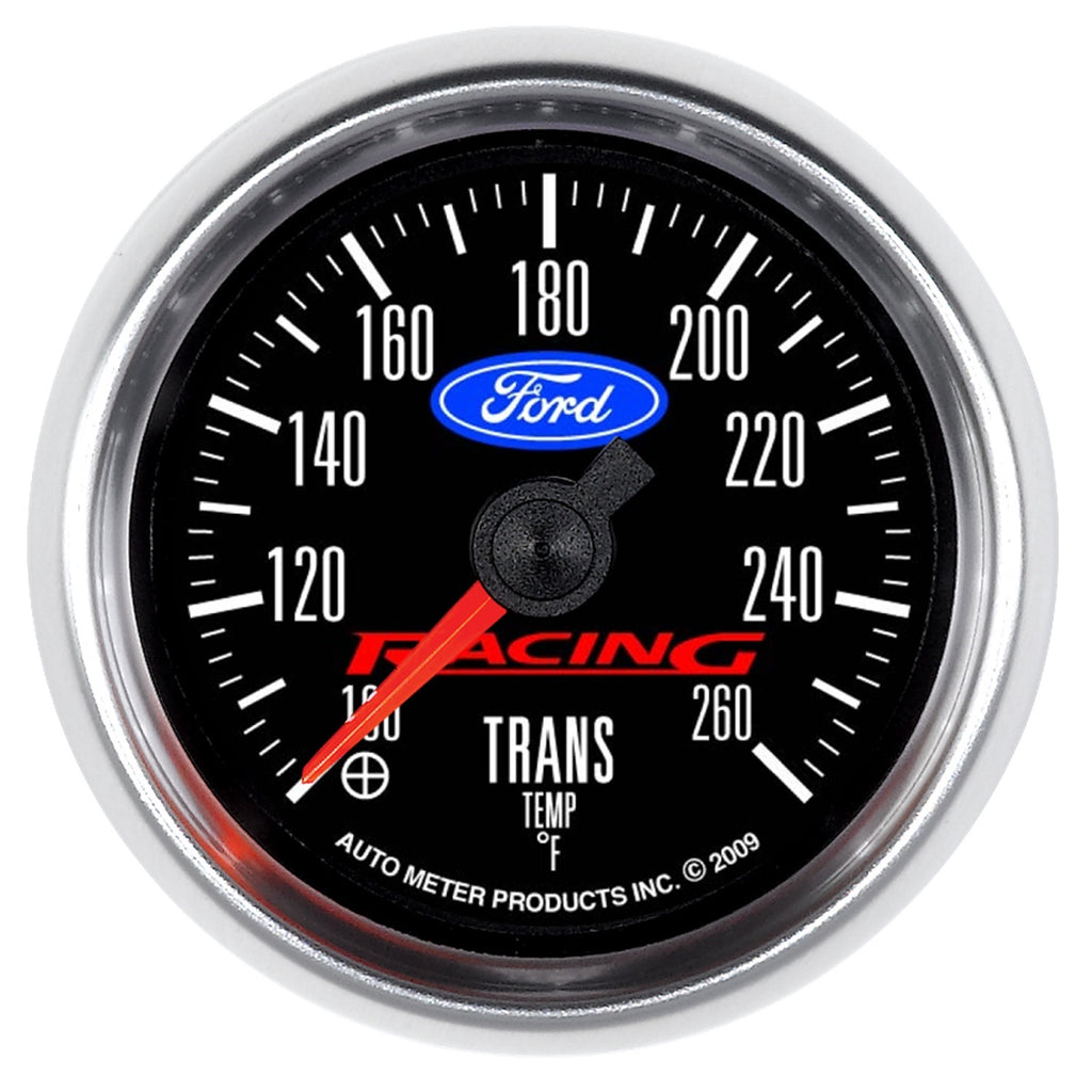 2-1/16 in. TRANSMISSION TEMPERATURE 100-260 Fahrenheit FORD RACING