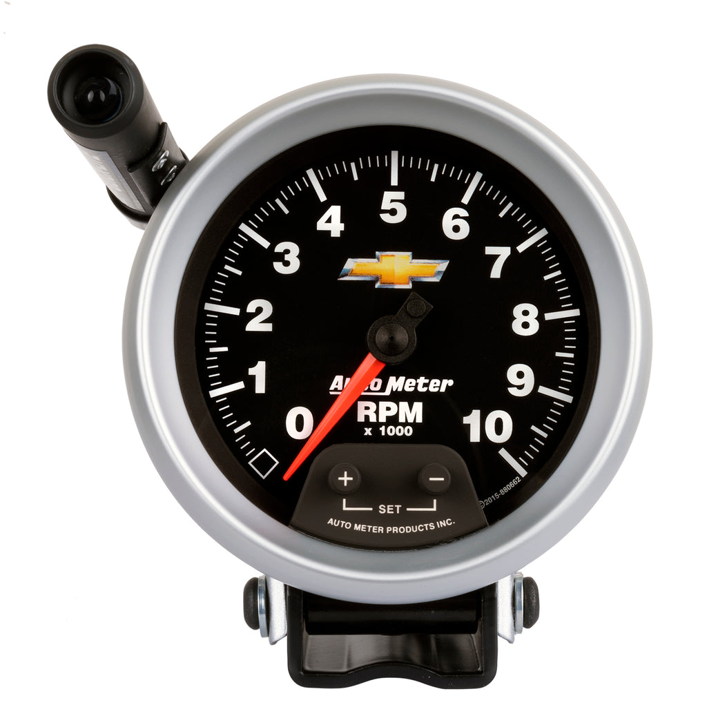 3-3/4 in. PEDESTAL TACHOMETER 0-10000 RPM GM COPO CAMARO