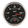 5 in. TACHOMETER/SPEEDOMETER COMBO 8K RPM/120 MPH DESIGNER BLACK II