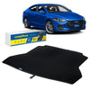 Goodyear Custom Fit Cargo Mat Liner for Hyundai Elantra 2017-2020 - Heavy Duty Trunk Liner Dimond Shape Luggage with Waterproof Liquid & Dirt Trapping Technology - Anti-Slip Cargo Liner - GY004534