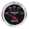 2-1/16 in. WATER TEMPERATURE 100-250 Fahrenheit JEEP