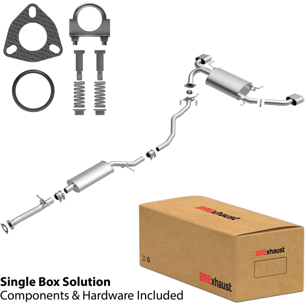 BRExhaust 2010-2012 Acura RDX L4 2.3L Direct-Fit Replacement Exhaust System