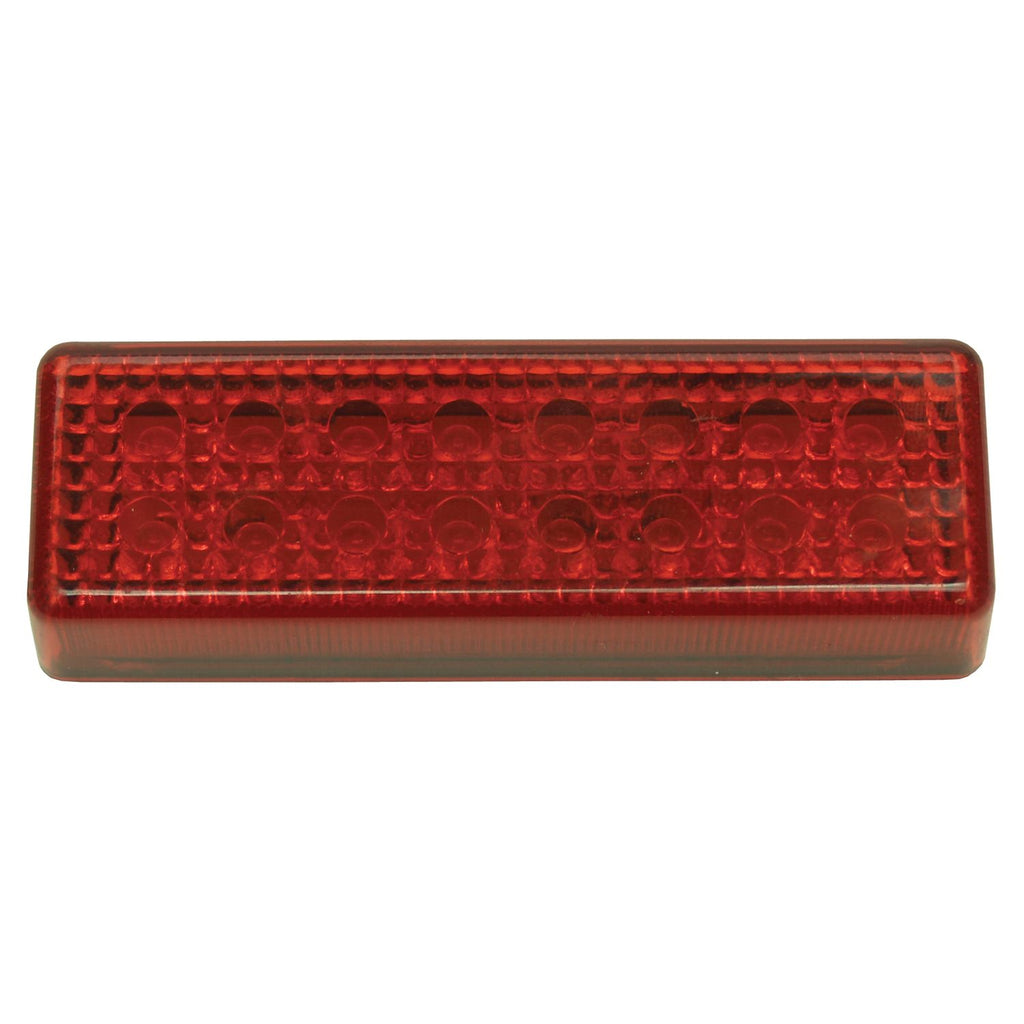 16 Diode Double Row LED Light, Red