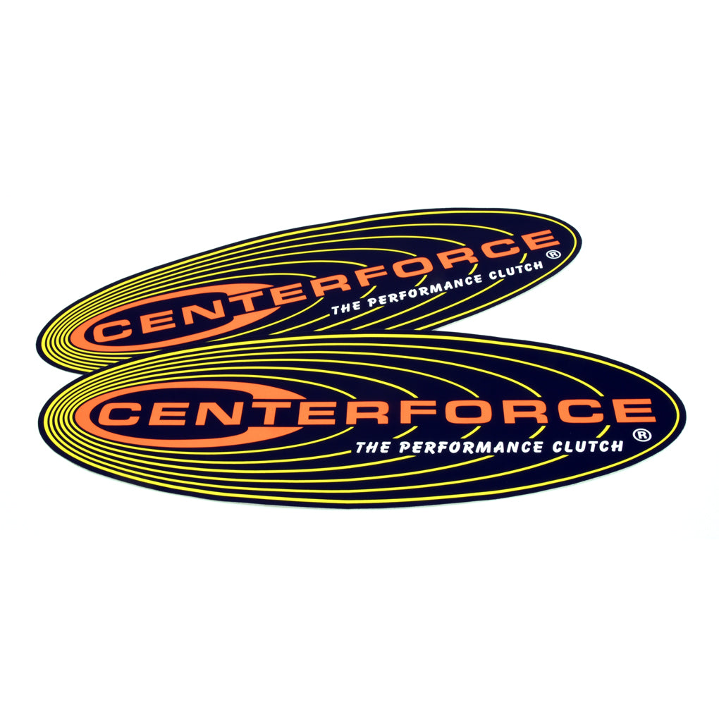 PN: 97010512 - Centerforce Guides and Gear Exterior Decal