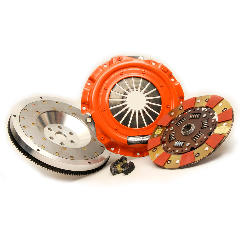 PN: DF011401 - Dual Friction Clutch Pressure Plate Disc and Flywheel Set