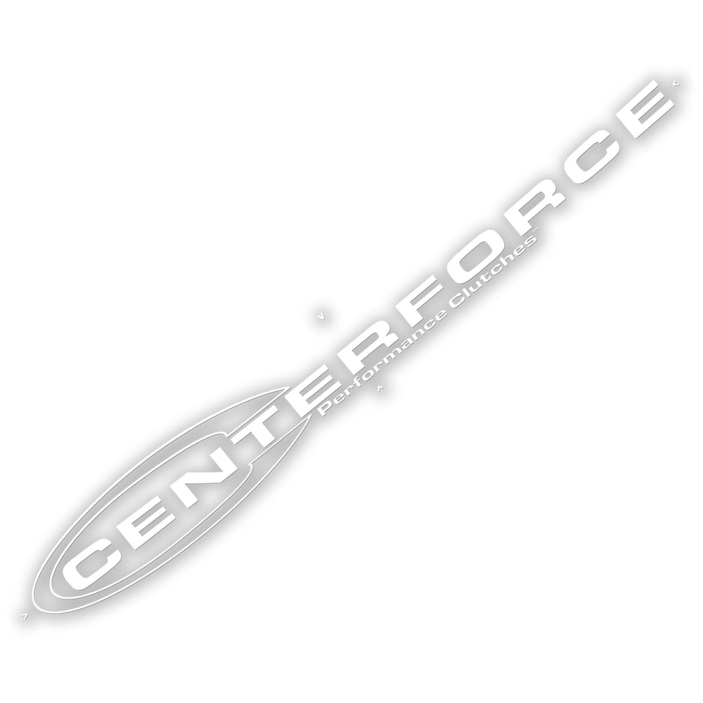 PN: PR081686W - Centerforce Guides and Gear Exterior Decal