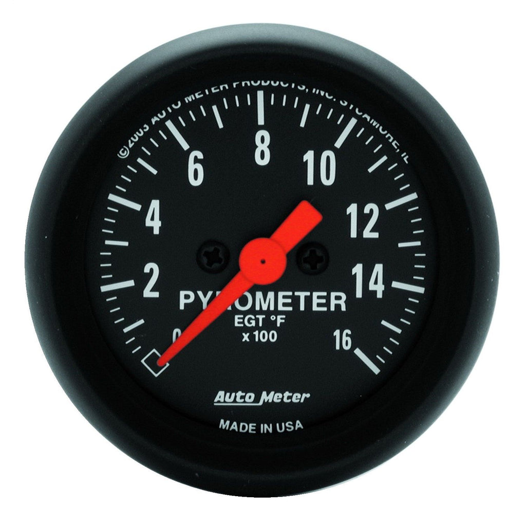 2-1/16 in. PYROMETER 0-1600 Fahrenheit Z-SERIES